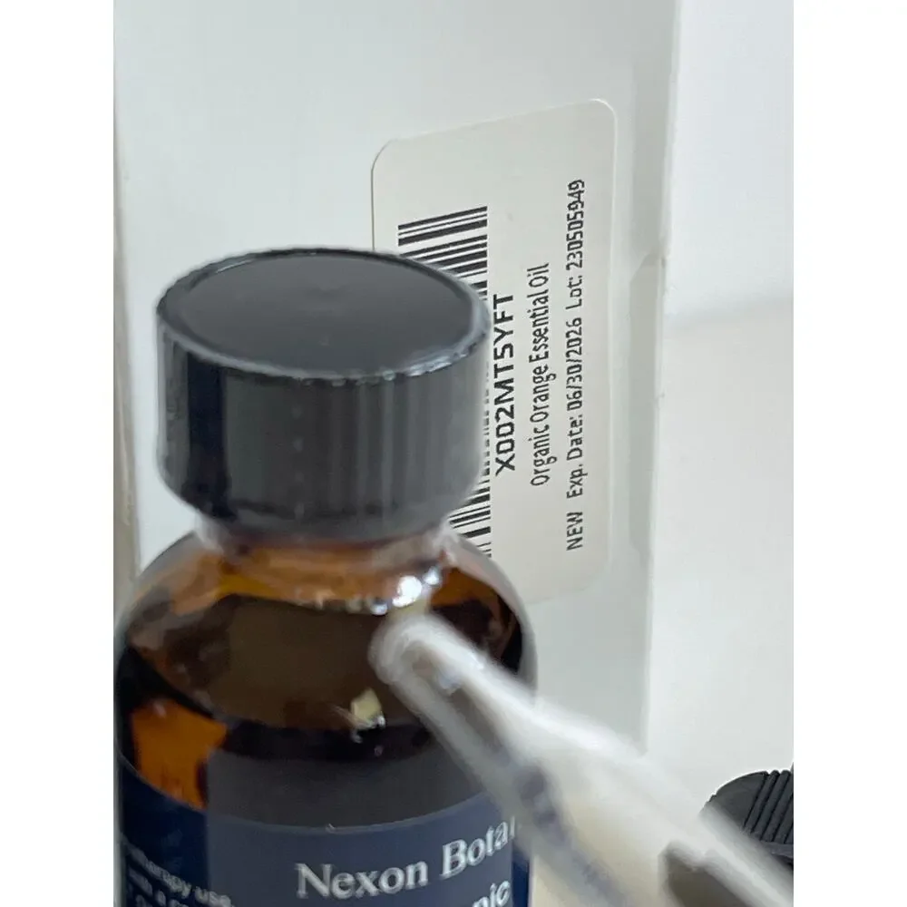 2 Bottles of Organic Orange Essential Oil 30 ml each